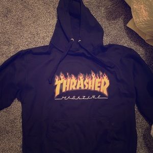 Thrasher Hoodie, Black Mock Neck Sweater, Dress